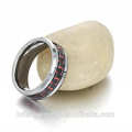 Wholesale high quality jewelry custom silver Tungsten carbide rings